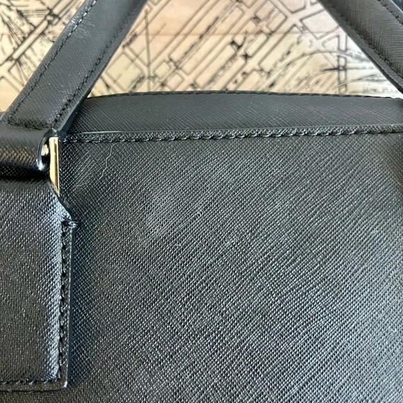 Kate Spade Black Dome Satchel Crossbody - Picture 7 of 9